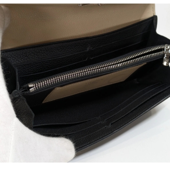 Louis Vuitton Portefeuille lockme wallet Ivory & Black EUC - Authentic - Picture 12 of 15